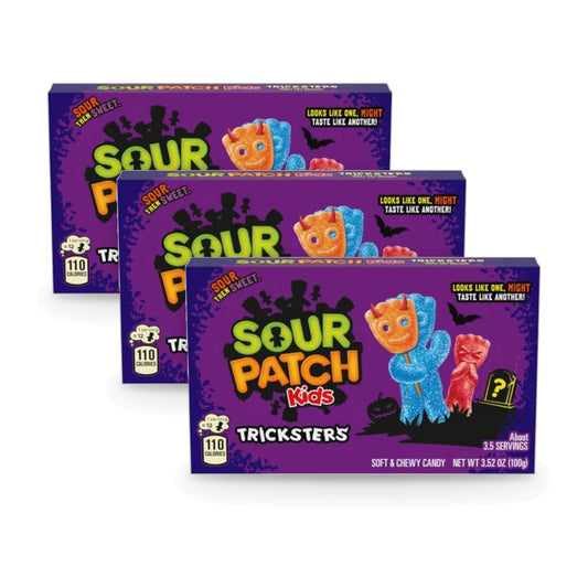 Sour Patch Kids Tricksters Limited Edition 3.52oz Theater Box 3-Pack