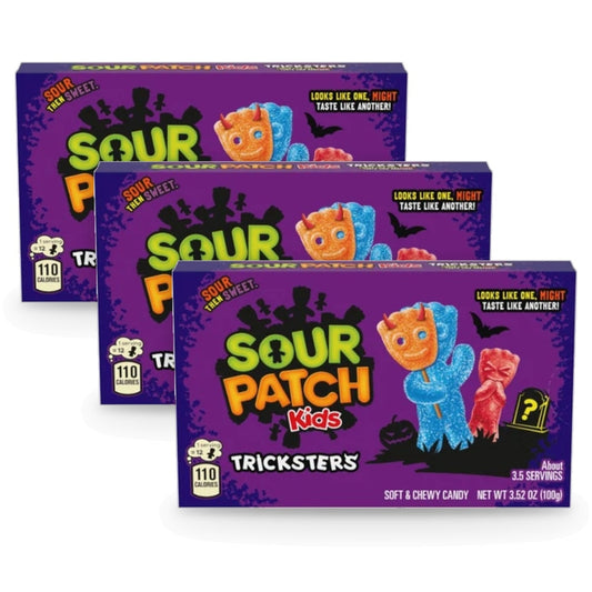 Sour Patch Kids Tricksters Limited Edition 3.52oz Theater Box 3-Pack