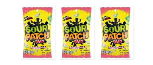 Sour Patch Kids Sour Patch Watermelon 8oz Peg Bag 3-Pack