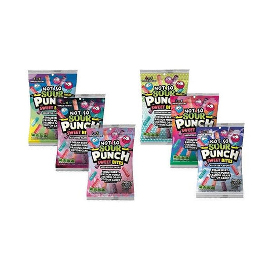 Sour Punch Not So Sour Sweet Bites 5oz Peg Bags