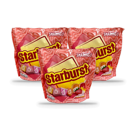 Starburst Fruit Cremes 15.6oz Sharing Bag 3-Pack