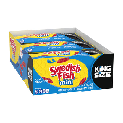 Swedish Fish Mini King Size 3.4oz box