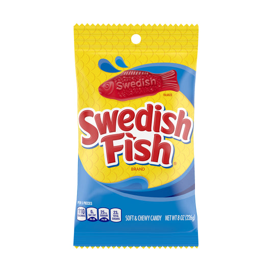 Swedish Fish Red 8oz Peg Bag
