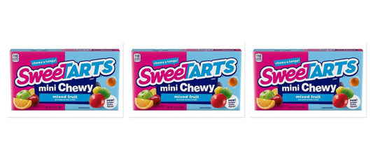 SweeTarts Mini Chewy 3.75oz Theater Box 3-Pack