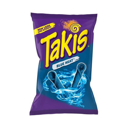 Takis Blue Heat Rolled Tortilla Chips 9.9oz Big Bags