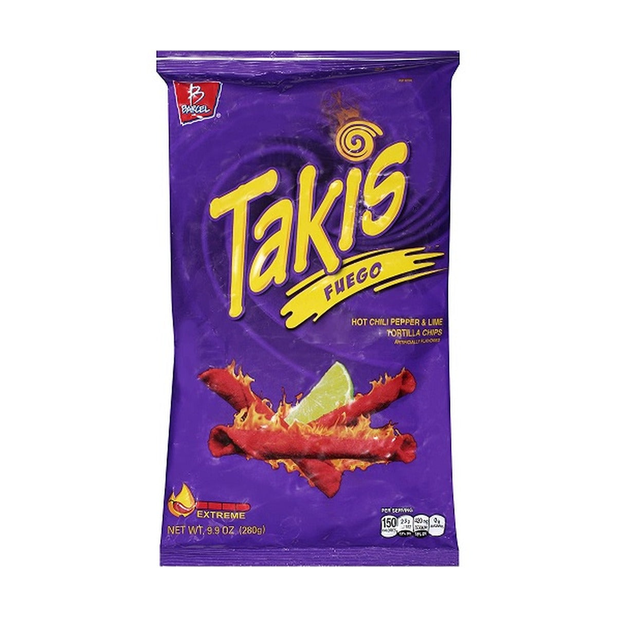 Takis Fuego Rolled Tortilla Chips 9.9oz Big Bags