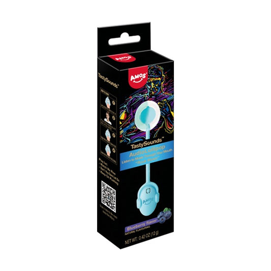 TastySounds Audio Lollipop Amos Blueberry Sugar-Free