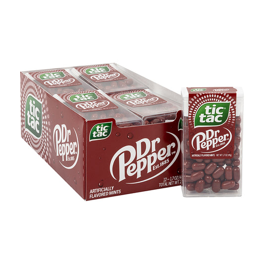 Tic Tac Dr Pepper 1.7oz box