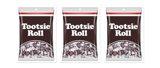 Tootsie Roll Peg Bag 7.3oz 3-Pack