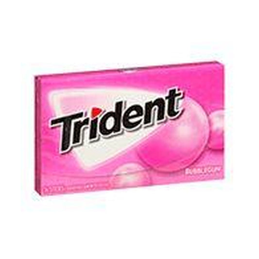 Trident Bubblegum Sugar-Free Gum 14pc Packs