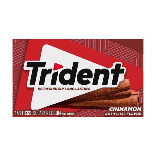 Trident Cinnamon Sugar-Free Gum 14pc Packs