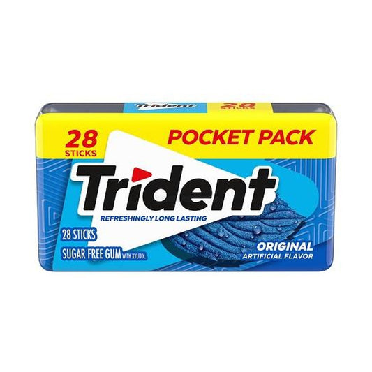 Trident Original Sugar-Free Gum 28-Stick Packs