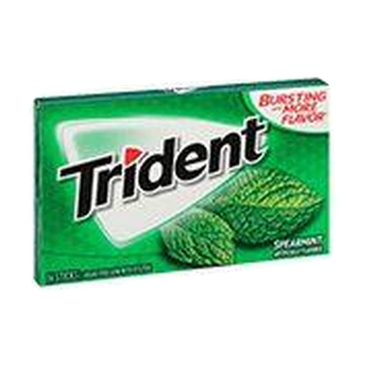 Trident Spearmint Sugar-Free Gum 14pc Packs