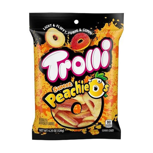 Trolli Peachie-O's 4.25oz Bags