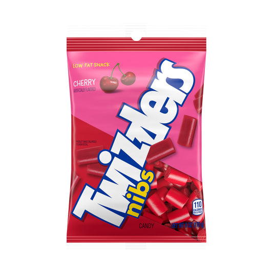 Twizzlers Cherry Nibs Peg Bag 6oz