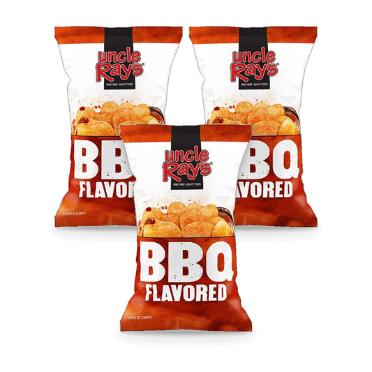 Uncle Ray's BBQ Chips 8oz 3-Pack