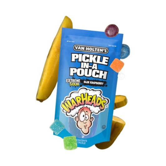 Van Holten's Jumbo Warheads Blue Raspberry Pickles 5oz