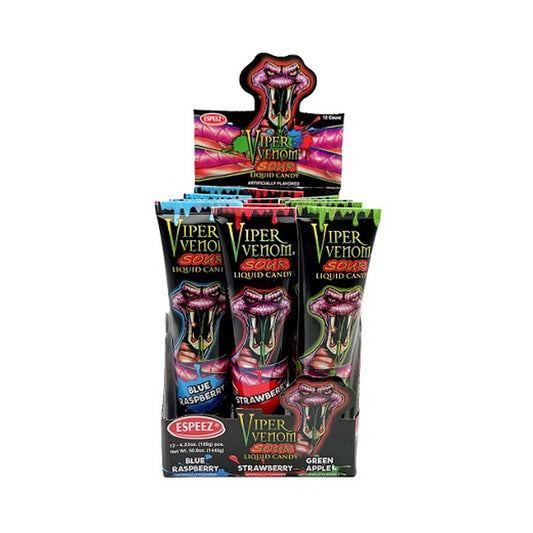 Viper Venom Sour Liquid Candy 12ct