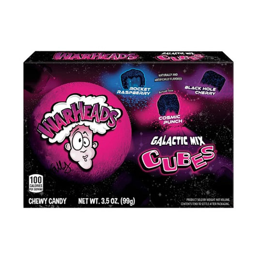 Warheads Galactic Cubes 3.5oz Boxes