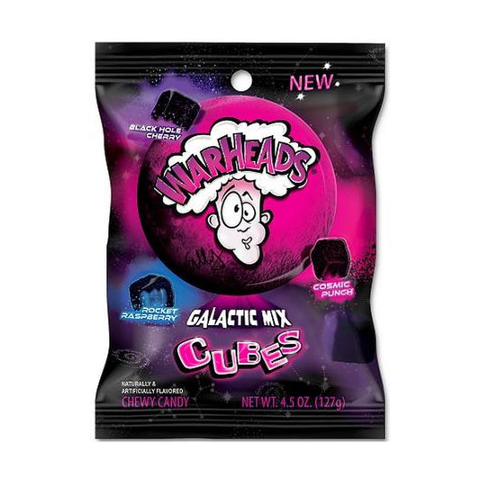 Warheads Galactic Cubes 4.5oz Peg Bags