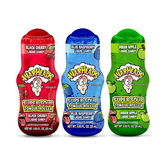 Warheads Sour Tongue Rollers .85oz 12ct Box