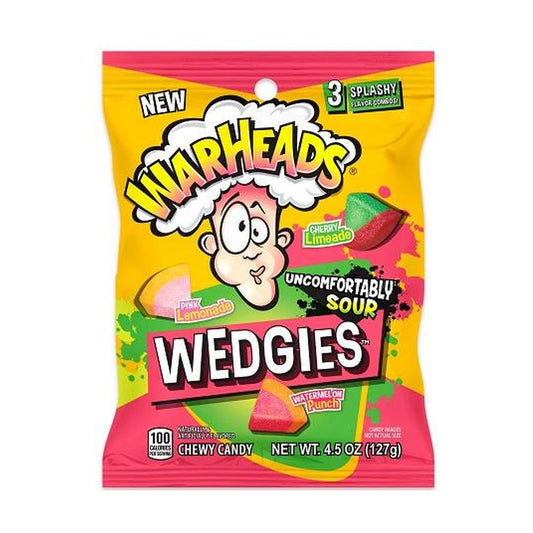 Warheads Wedgies 4.5oz Peg Bags