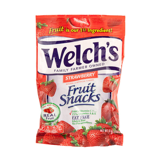 Welch's Fruit Snacks Strawberry 5oz single