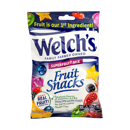 Welch's Fruit Snacks Superfruit Mix 5oz single